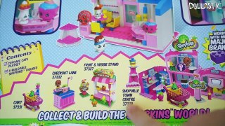 Shopkins Kinstruction Cupcake Cafe and Season4 Blind Baskets | Like Lego | Cute Playset