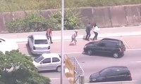 Detik-detik Baku Tembak antara Polisi & Pengedar Narkoba