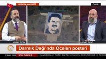 Suriye'deki terör örgütü elebaşı Öcalan posteri imha edildi