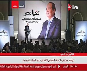 متحدث حملة السيسى: أوراق الذمة المالية للرئيس منشورة بالجريدة الرسمية