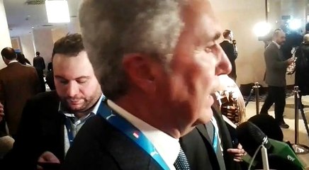 COSIMO SIBILIA AL TERMINE DELL'ASSEMBLEA ELETTIVA