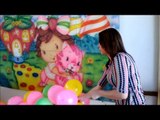 Como fazer arco flore de balões para festa infantil