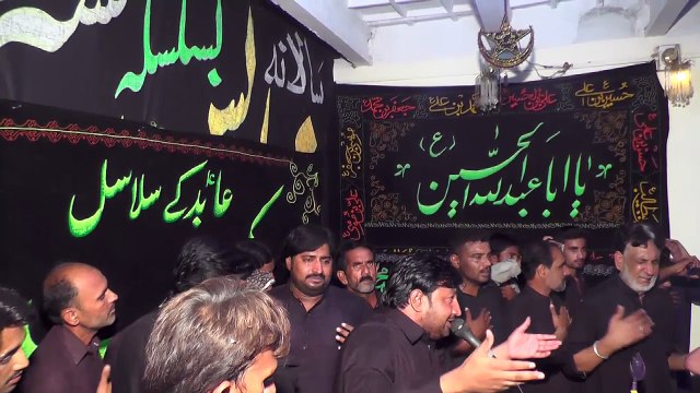 Noha Khawan Ali John Jafri Matami Sangat Choti Behak 20th Muharam 1439(2017) Choti Behak Hafizabad1