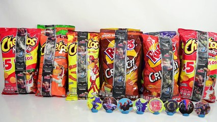 Tazos de Batman vs Superman en Sabritas, Cheetos y Ruffles | JuguetesYSorpresas