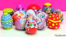 Play Doh Surprise Eggs Kinder Frozen Disney Princess Masha i Medved