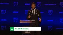 Beckham proud to secure 'dream' Miami MLS franchise