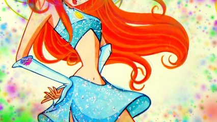 Çizim ve winx club✿magic winx bloom ✿ gelen Bloom boya