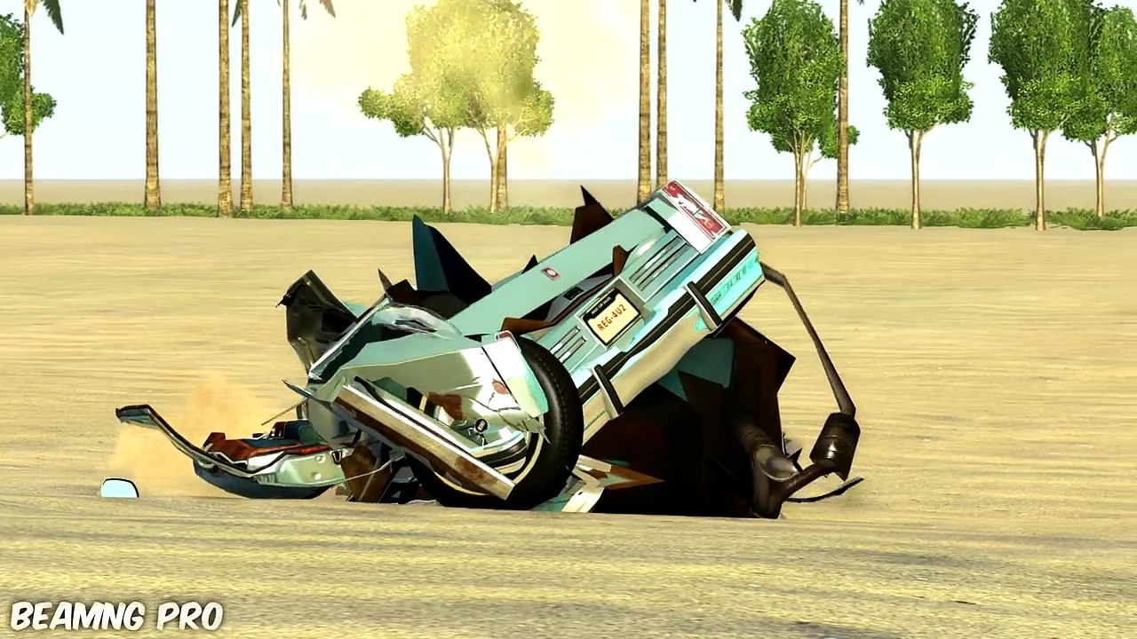 Fall On The Land #2 - BeamNG DRIVE - HD