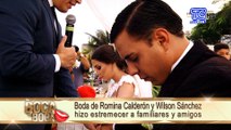 Romina Calderón contrajo matrimonio el fin de semana