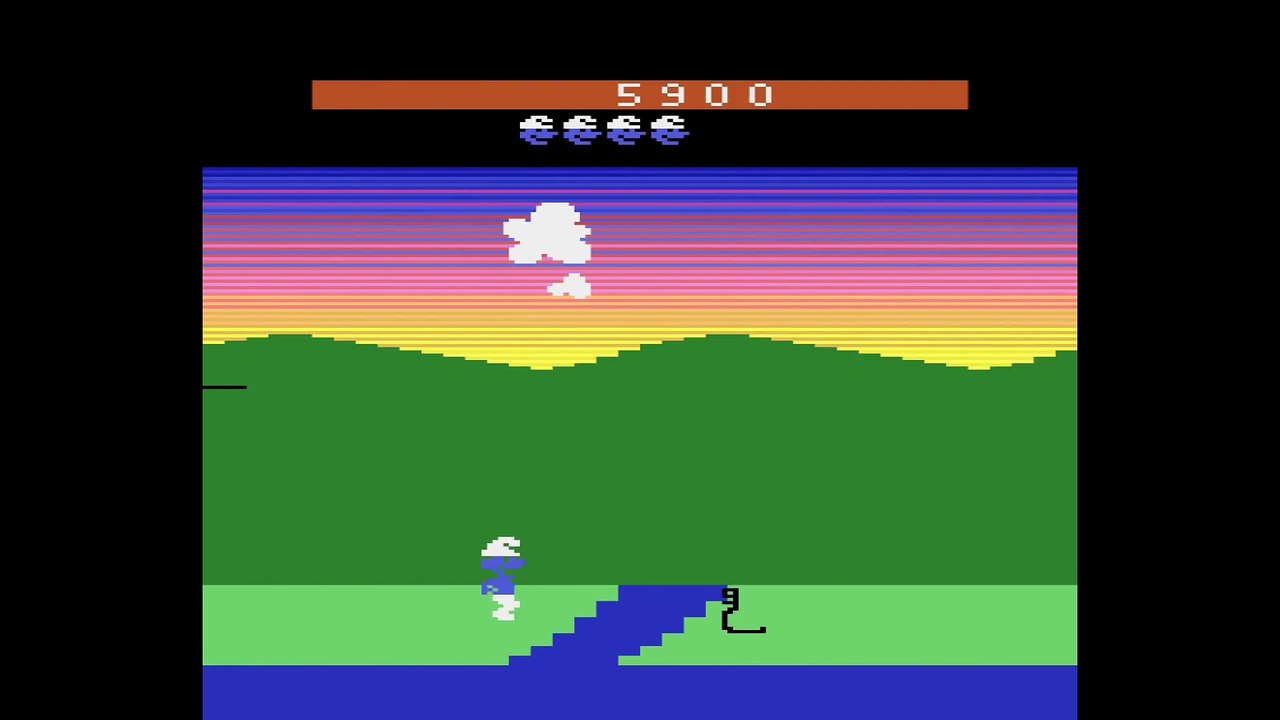 [Longplay] Smurf: Rescue in Gargamel's Castle - Atari 2600 (1080p 60fps)