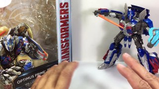 Transformers The Last Knight Voyager Optimus Prime Chefatron Toy Review