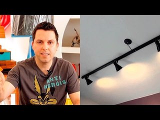 Como usar Trilho para Iluminação de Teto Urbana - Luz, Decor & Ação!
