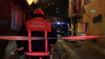 Tüp patladı, çıkan yangında yaşlı adam ağır yaralandı