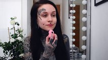 FOUNDATION ROUTINE   SOFT/LIGHT CONTOURING   QUICK EYEBROWS - MAKEUP TUTORIAL - MONAMI FROST