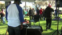 Local Entertainers Treat Homeless to Hot Meal, Good Time in Northern California Park