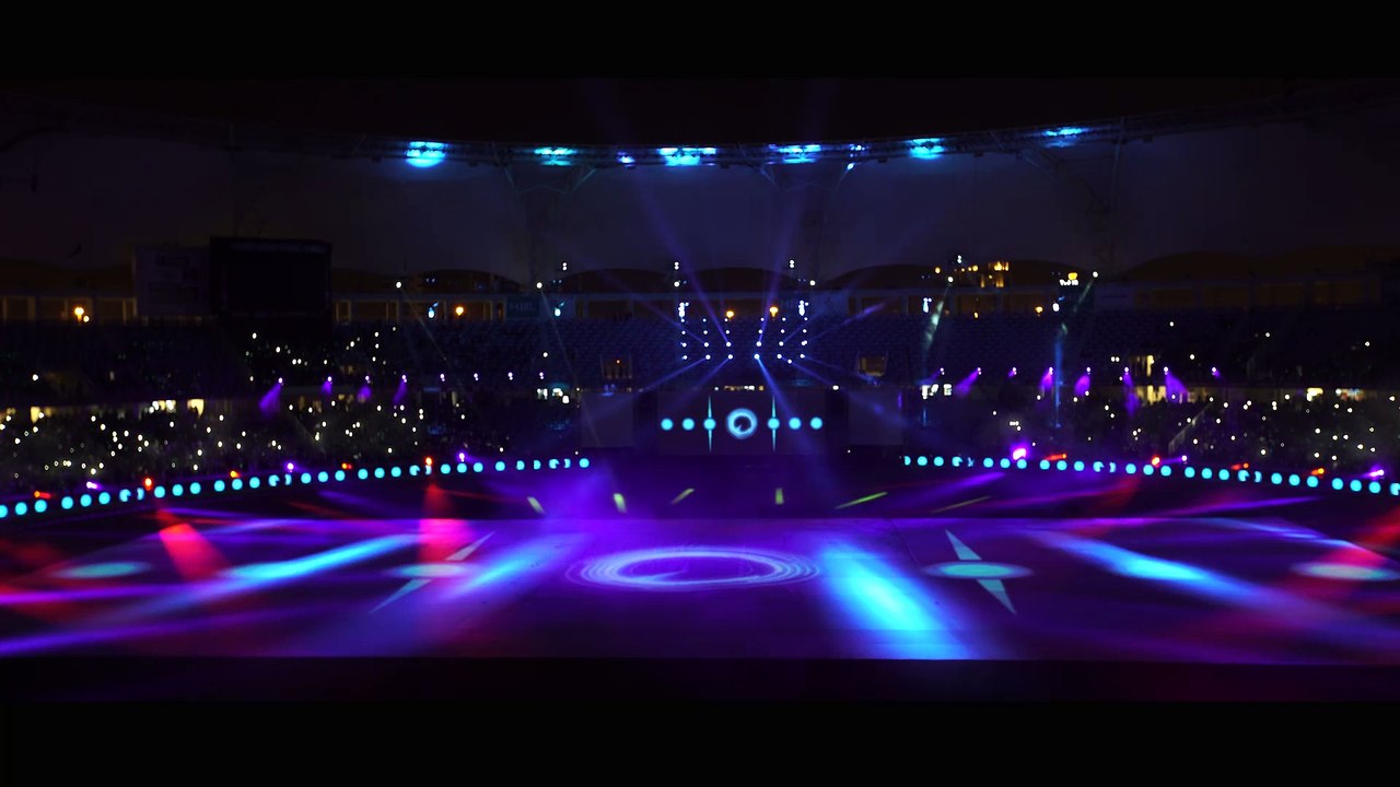 Event Arena laser show