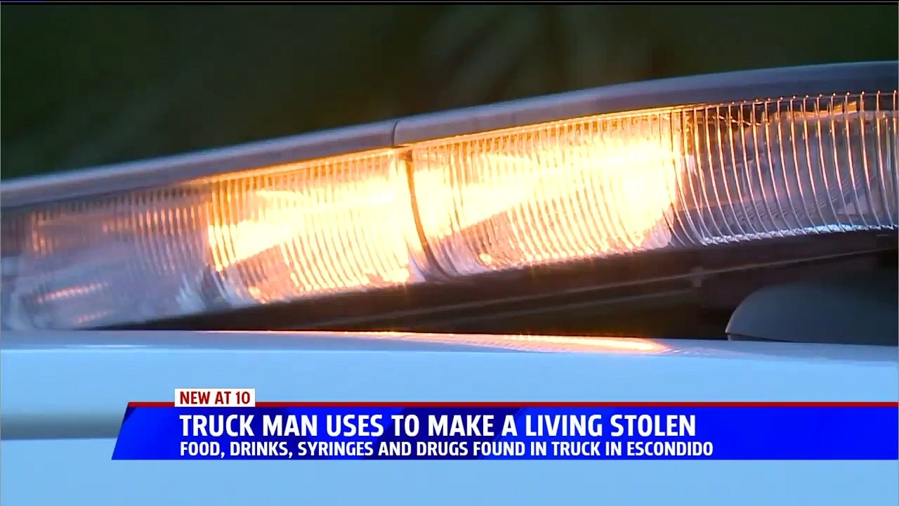 Man Says Stolen Work Truck Found with Syringes Inside, Missing $3K in Tools