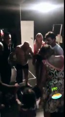 Arenga antes de salir a la 1ra, función con OLI - 28 de Enero