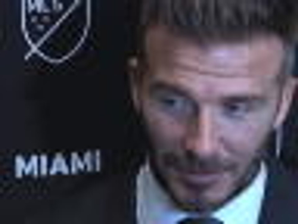Beckham already fielding calls from players about Miami MLS franchise