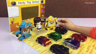 马超赵云入学 新魔力玩具学校16集 梦想三国 魔幻车神, new molly toy school