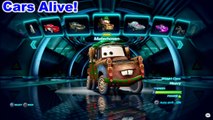 Cars 2: The video game Full Garage - All DLC Cars and All unlocked Cars.