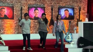 La Voz Kids _ Joe, Karina y Shanty ensayan con Pedro Fernández y Victor Manuelle-PcQLacYu-E