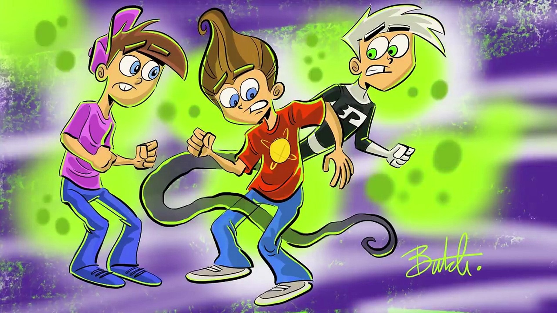 danny phantom and timmy turner