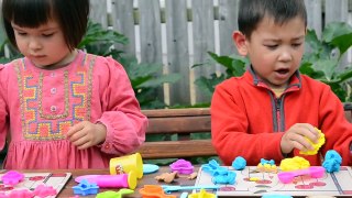 Hasbro Play-Doh Candy Jar Playset Unboxing, Review and Silly play By Kids | TheChildhoodlife