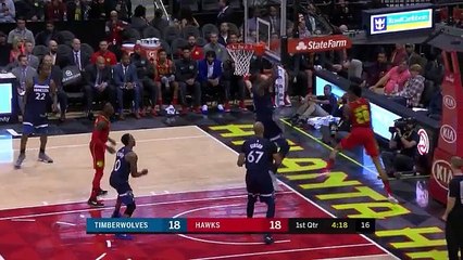 Gorgui Dieng (11 points) Highlights vs. Atlanta Hawks