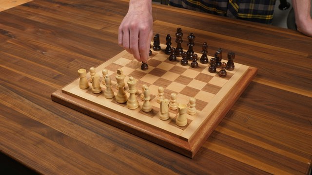 Three-Hour Project: Wooden Chess Board
