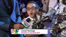 La Voz Kids _ Jonael Santiago y Natalia Jiménez dan sus reacciones después de g