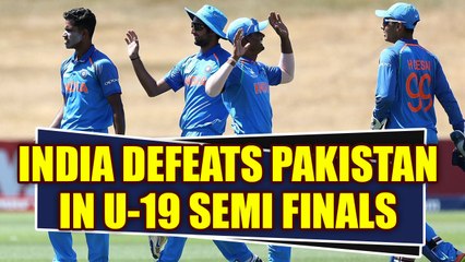 Download Video: India defeats Pakistan in U19 ICC world cup semi finals, Shubman Gill Man of the Match Oneindia News