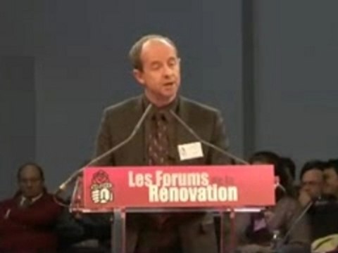 Forum de la rénovation : Jean-Jacques Urvoas