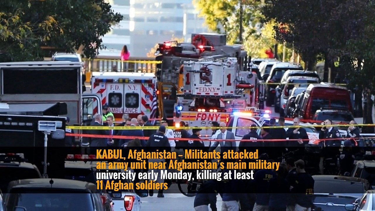 Attack Near Kabul Military Academy Kills 11 Afghan Soldiers