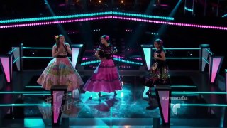 La Voz Kids _ Giselle, Tiffany y Estefani cantan ‘Cumbia del Mole’ en