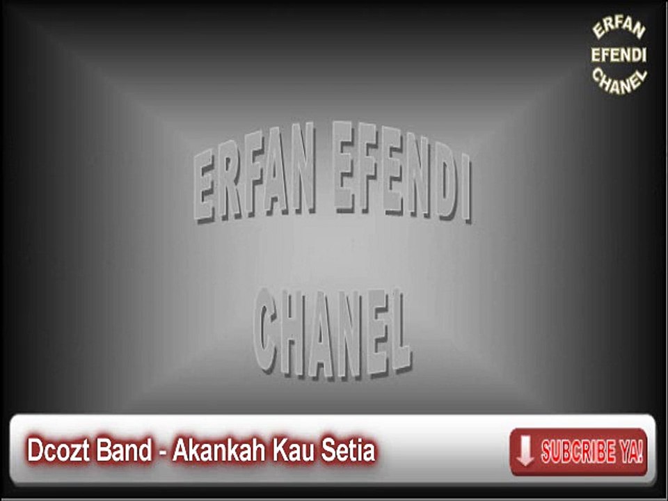 Dcozt Band - Akankah Kau Setia Karaoke Lirik Cover