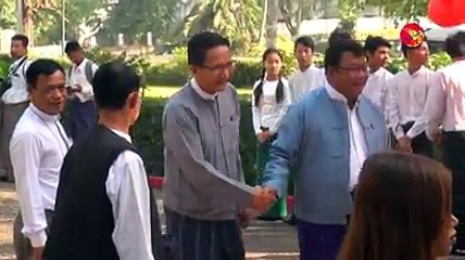 ဗိုလ္ခ်ဳပ္ေအာင္ဆန္း အတၳဳပၸတၱိ ရုပ္ရွင္ရိုက္ကူးထုတ္လုပ္ေရး ရံုးခန္းဖြင့္ပြဲ (႐ုုပ္/သံ)