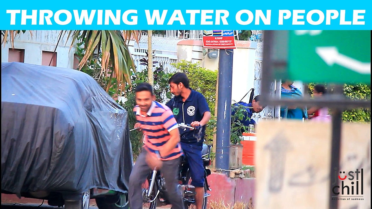 PAANI PRANK | Water Throwing On People PRANK GONE WRONG || Just Chill