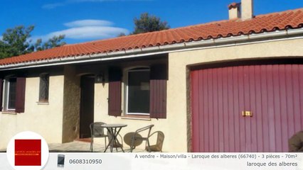 A vendre - Maison/villa - Laroque des alberes (66740) - 3 pièces - 70m²