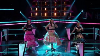 La Voz Kids _ Giselle, Tiffany y Estefani cantan ‘Cumbia del Mole’ en La Voz Kids-i3OX