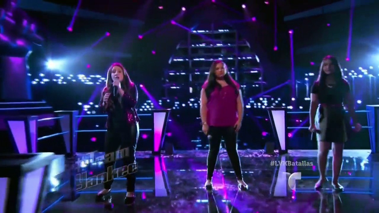 La Voz Kids _ Janely, Isabela y Keily cantan ‘Latch’ en