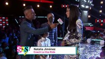 La Voz Kids _ Jonael Santiago y Natalia Jiménez dan sus reacciones después de g