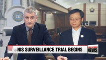 Pre-trial hearing begins over NIS's alleged illegal surveillance during past administration