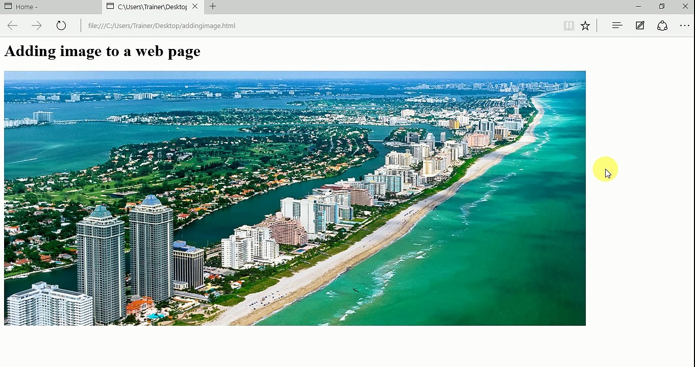 HTML Tutorial for Beginners#8 Adding Image to a web page