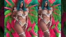 Rihanna Shows Off Body In Revealing Bejeweled Bikini