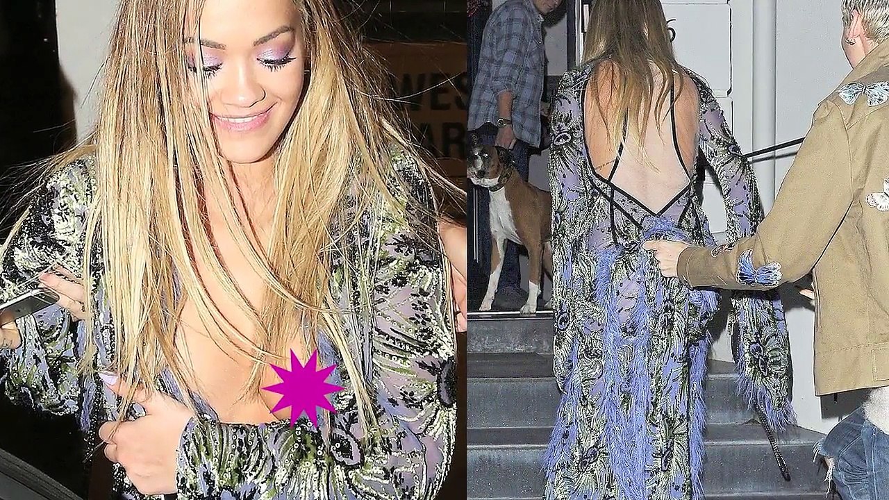 Rita Ora Flashes Her Nipple After The X Factor Live Show