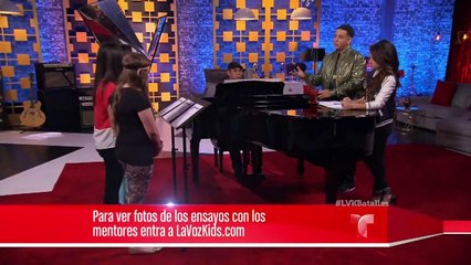 La Voz Kids _ Janely, Isabela y Keily reciben una sorpresa de parte de su coach