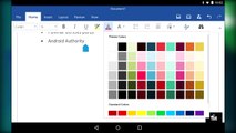 Microsoft Office for Android tablets quick look!