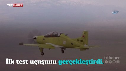 HÜRKUŞ-B ilk test uçuşunu başarılı bir şekilde gerçekleştirdi