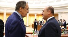 Dışişleri Bakanı Çavuşoğlu, Rus Mevkidaşı Lavrov'la Afrin'i Görüştü